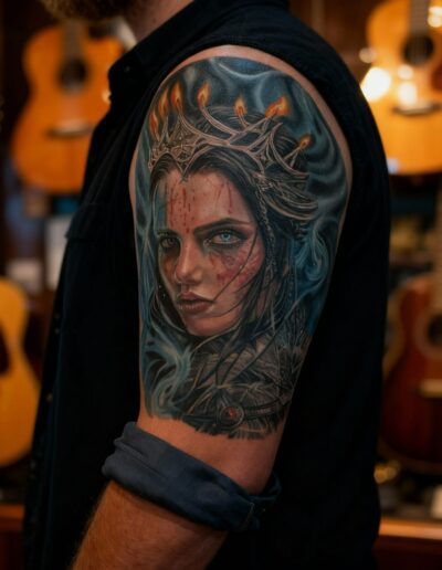 Surrealismo Tattoo Valkyrie By Julián Gonzalez
